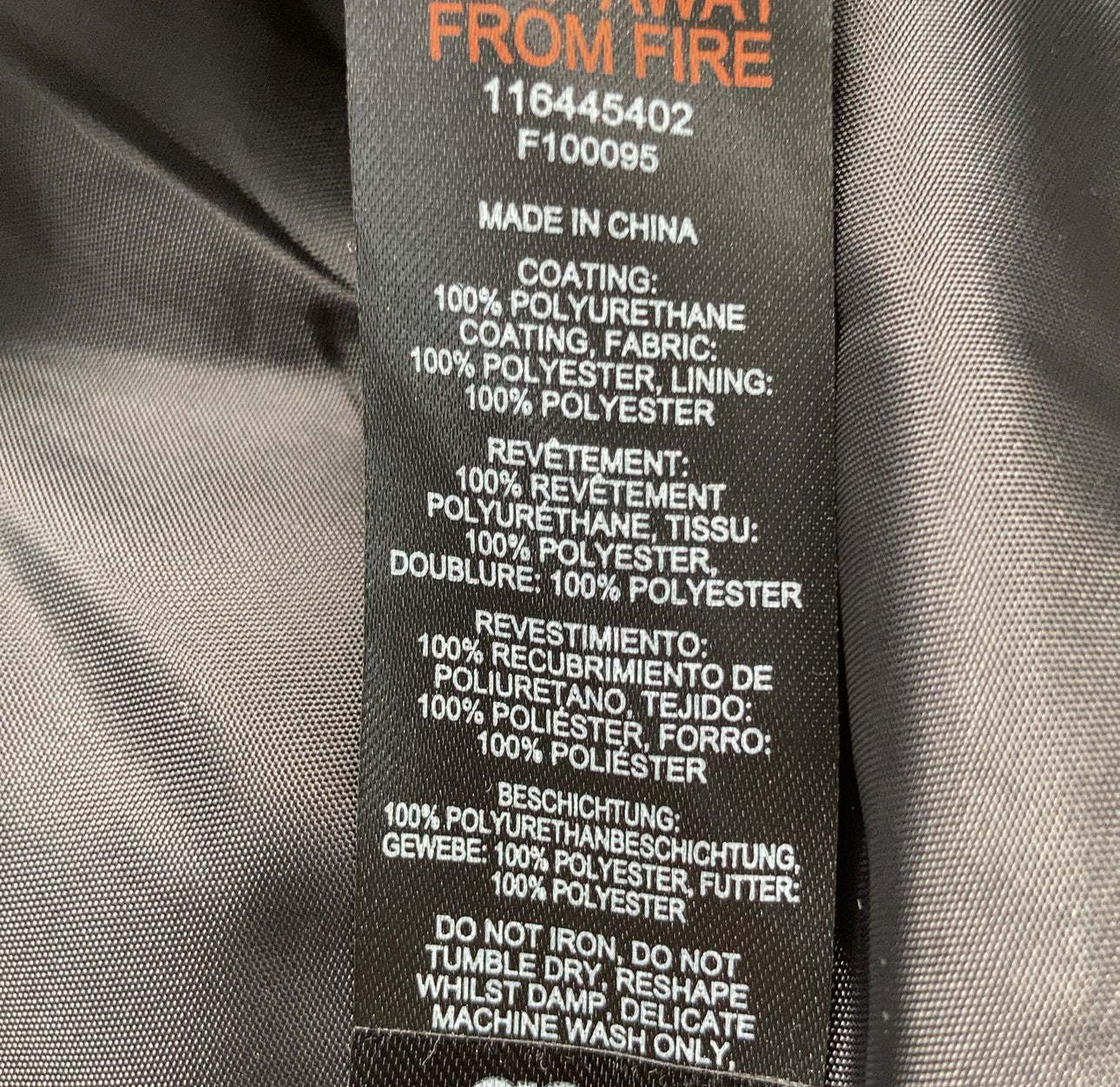 ASOS bőrkabát, XS
