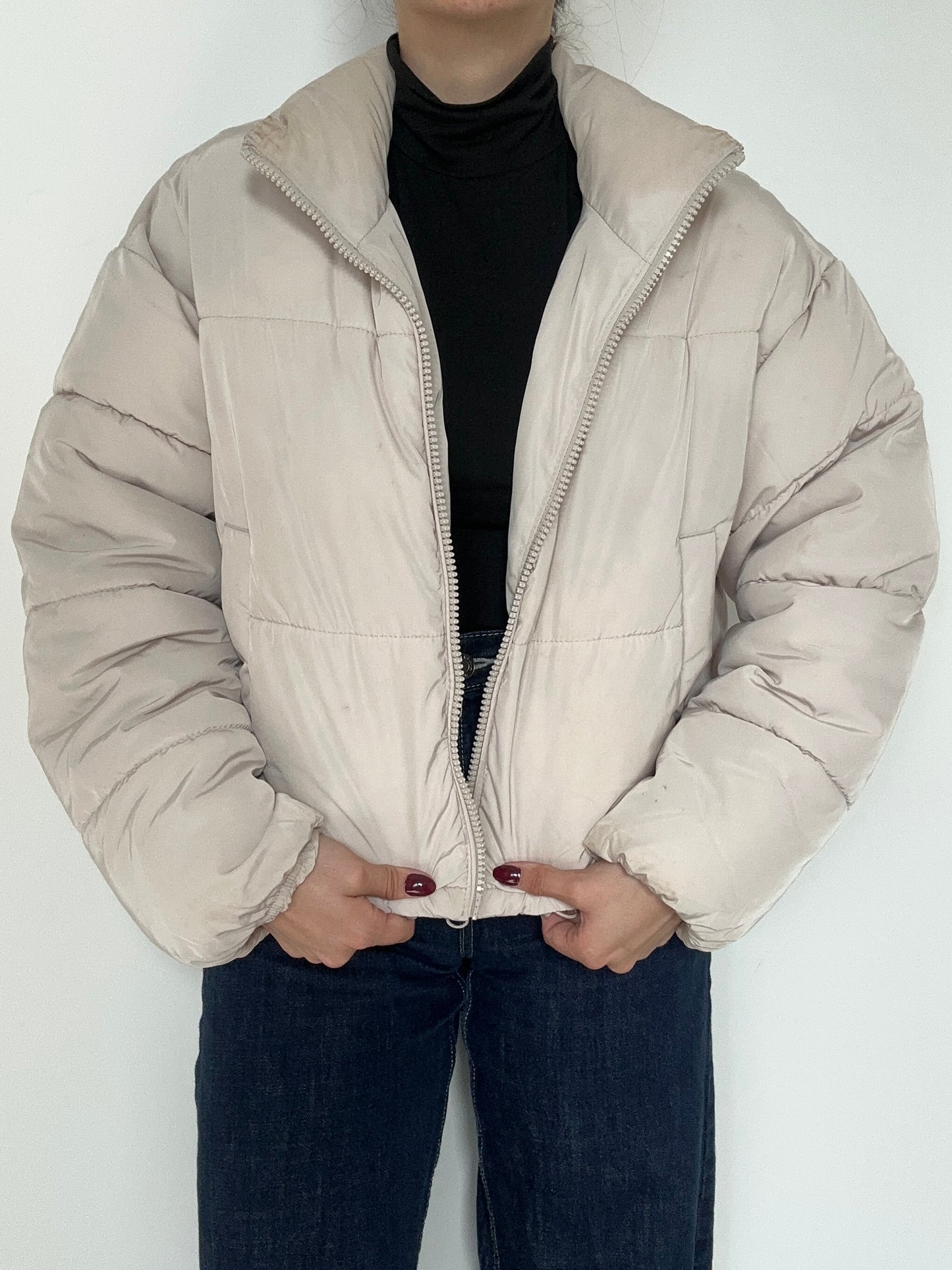 H&M pufikabát, S