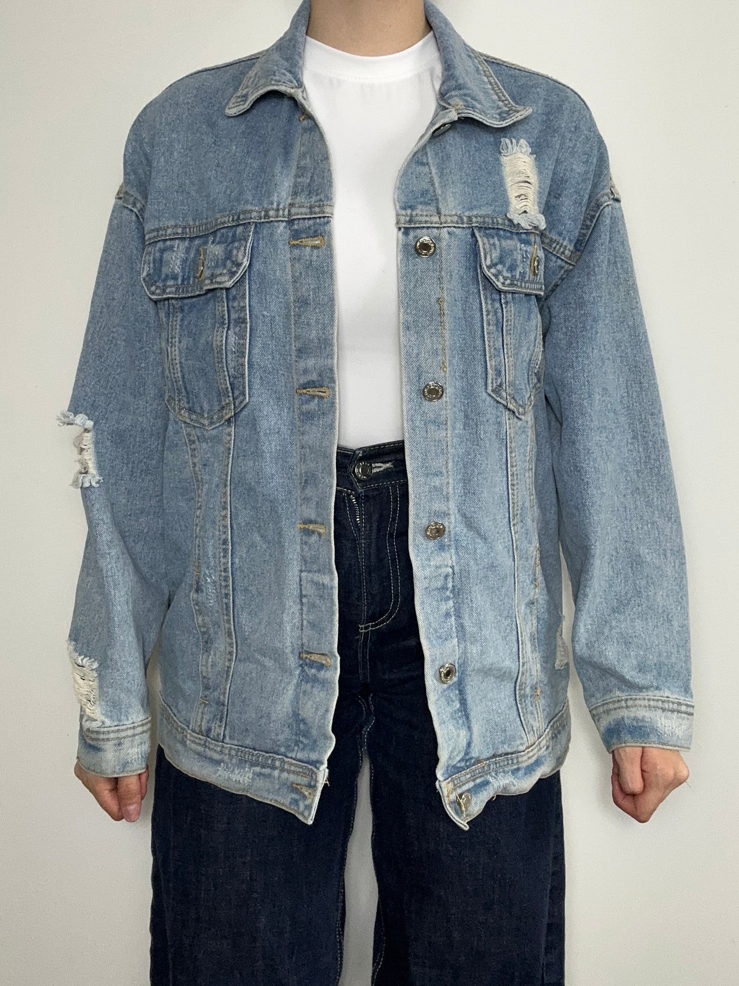 SHEIN farmerkabát, S