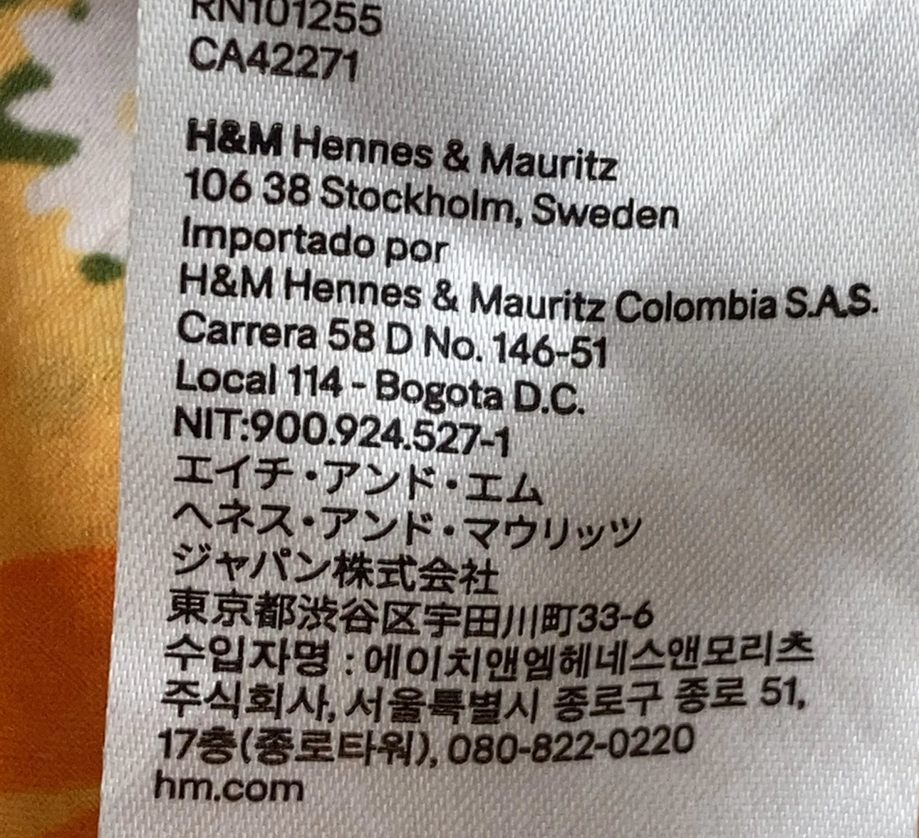 H&M ruha, XS