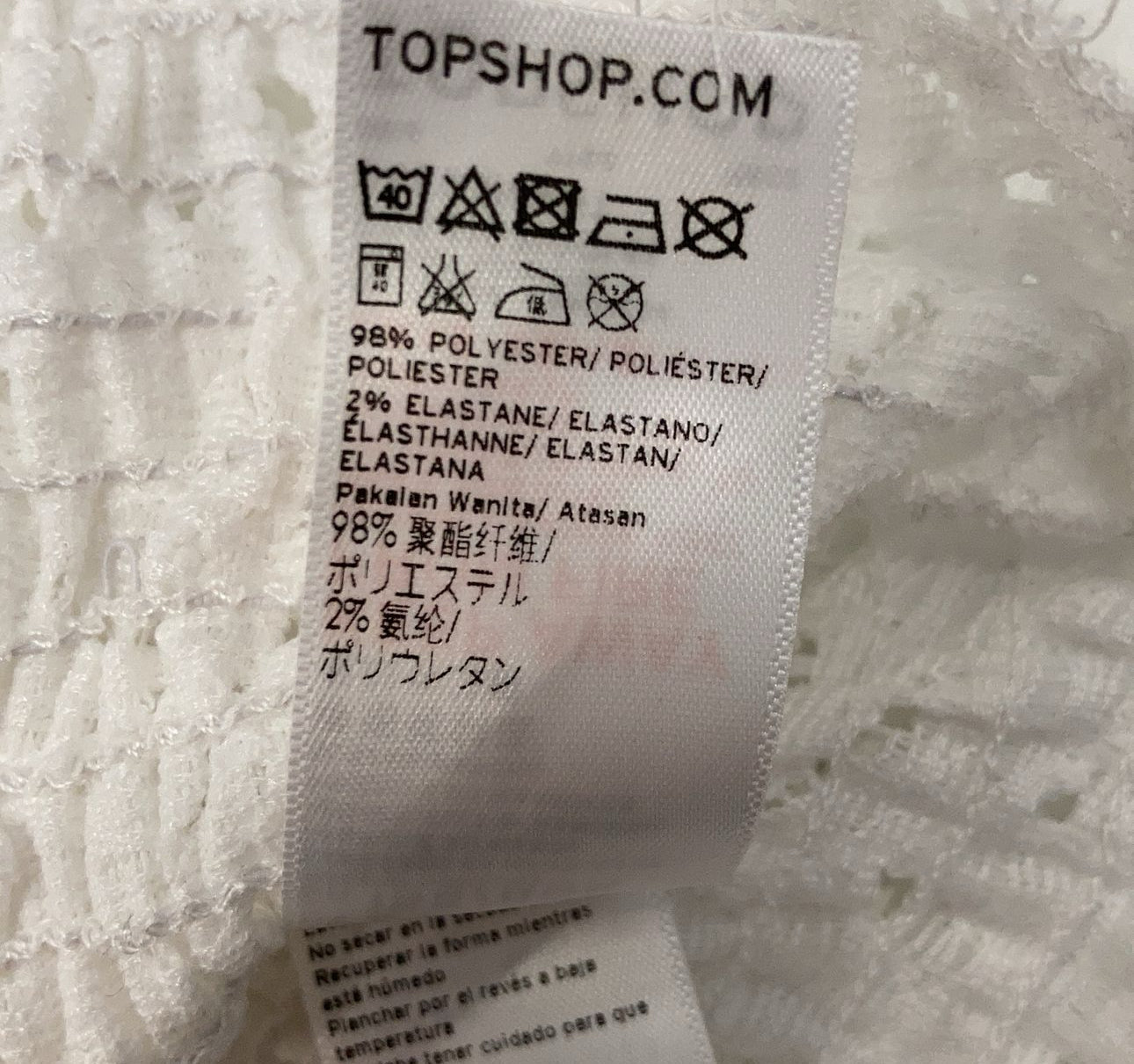 TOPSHOP felső, EU34